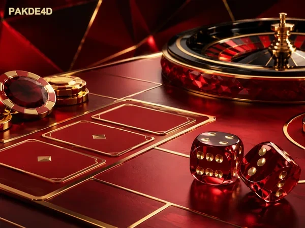 Tampilan utama permainan togel online